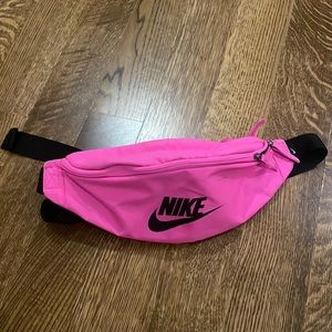 Pink Nike belt bag